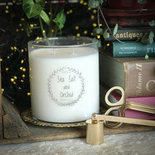 Load image into Gallery viewer, Sea Salt and Orchid - Soy Candles
