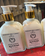 Load image into Gallery viewer, Lotion - Hand and Body Lotion - 8.5 oz gold pump