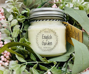 English Garden Soy Candles