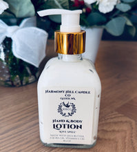 Load image into Gallery viewer, Lotion - Hand and Body Lotion - 8.5 oz gold pump