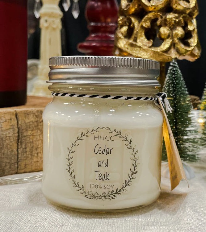 Cedar and Teak - Soy Candles