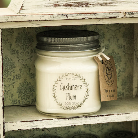 Cashmere Plum - Soy Candles