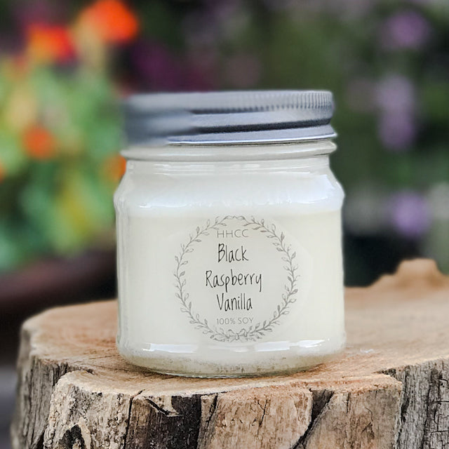 Black Raspberry Vanilla - Soy Candles