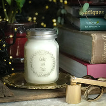 Load image into Gallery viewer, Cedar and Teak Soy Candles