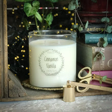 Load image into Gallery viewer, Cinnamon and Vanilla Soy Candle