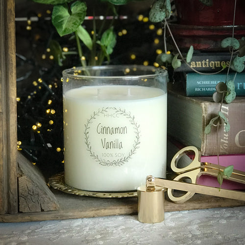 Hand-poured richly scented soy wax candles – Jamailah