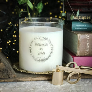 Honeysuckle and Jasmine Soy Candles