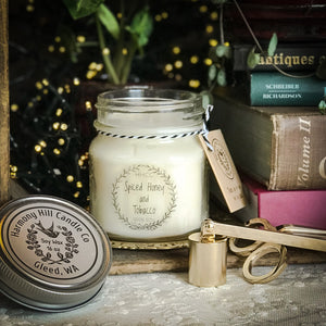 Spiced Honey and Tobacco Soy Candles