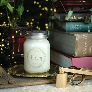Library Soy Candles
