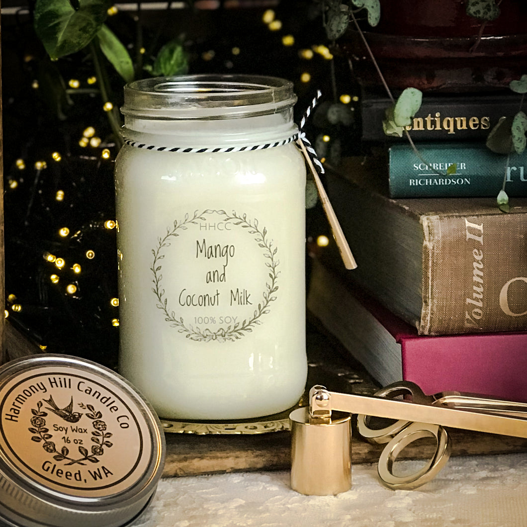 Mango and Coconut Milk - Soy Candles