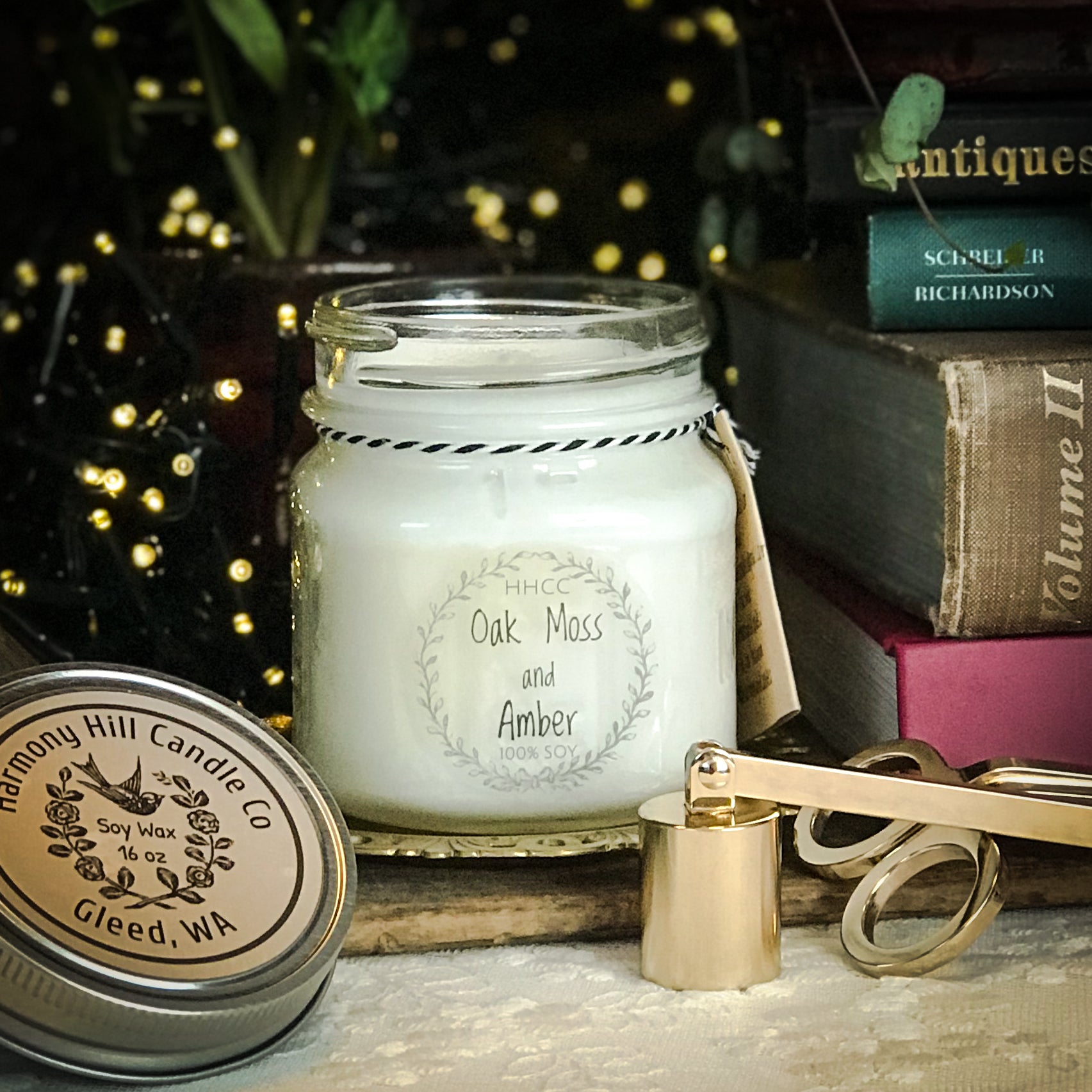 Amber Oak Moss Wax Melt - World's Safest Candles - Parrot Safe Candles