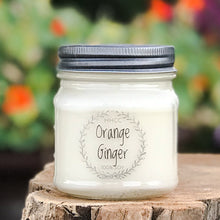 Load image into Gallery viewer, Orange Ginger Soy Candles