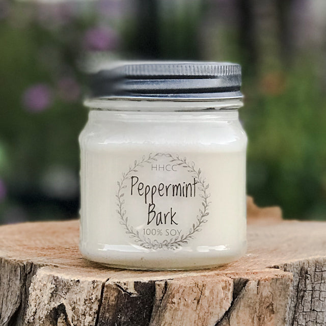 Peppermint Bark Soy Candles