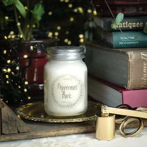 Peppermint Bark Soy Candles